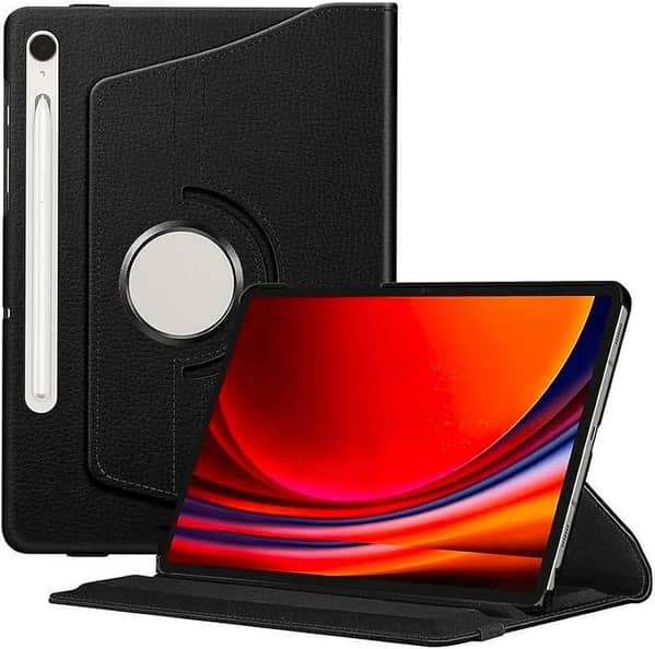 Samsung Galaxy Tab S9 11" 2023 Models SM-X710/X716/X718 Flip Case with Auto Sleep/Wake and Built-in Stand