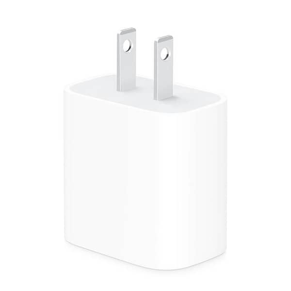 20W USB-C Power Adapter with PD Fast Charging for iPhone and AirPods