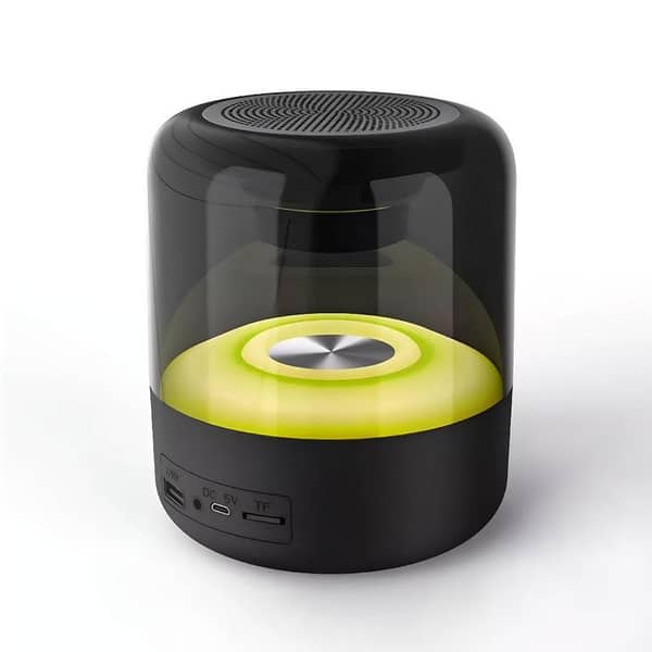 Z5 Mini RGB Wireless Speaker - Portable Bluetooth Speaker with Stereo Sound and Colorful Lights for Travel and Parties