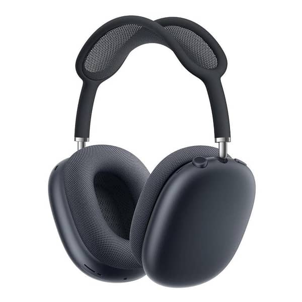 AirPods Max 2 Wireless Headphones - Over-Ear Design with Magnetic Ear Cushions, Hi-Fi Sound, Bluetooth 5.3, Deep Bass, and Extended Battery - Titanium Edition