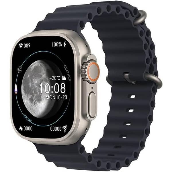 HK8 Pro Max Ultra Smart Watch 2nd Generation with AI Chat GPT, AMOLED Display and 60Hz Refresh Rate - Series 8 Ultra
