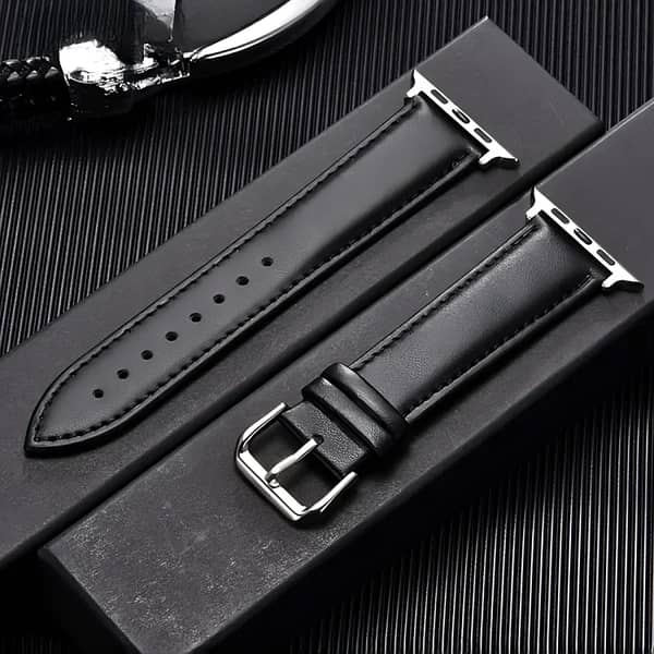 Genuine Leather Straps for 42-44-45-49mm Smartwatches