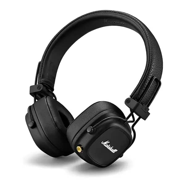 Marshall Major IV Wireless Bluetooth Headphones with Extended Battery Life and Iconic Sound Quality