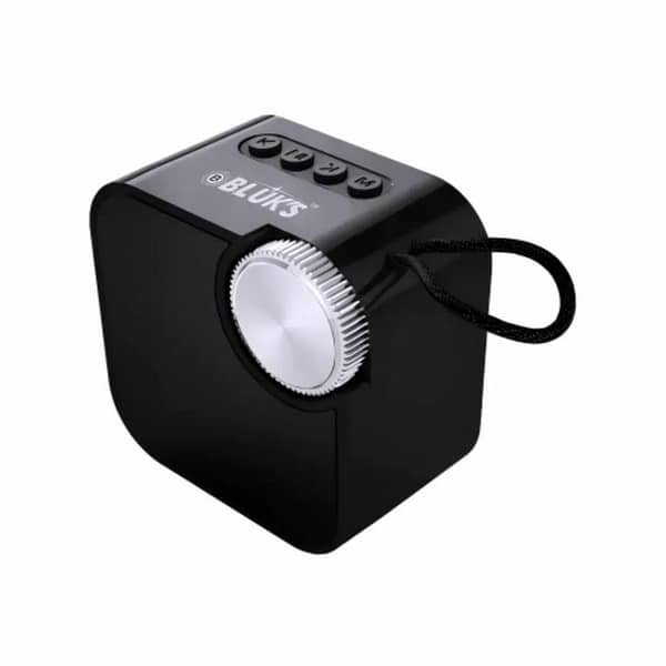 BLUKS BX-173 Portable Wireless Bluetooth Speaker with Deep Bass and 1200mAh Battery – Ideal for Home, Travel, and Outdoor Use