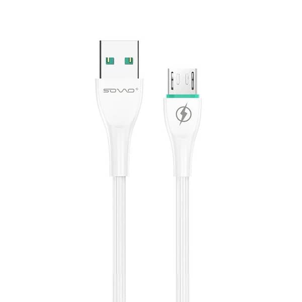 SOVO SC-001 Micro USB Cable for Fast Charging - Compatible with All Micro USB Devices