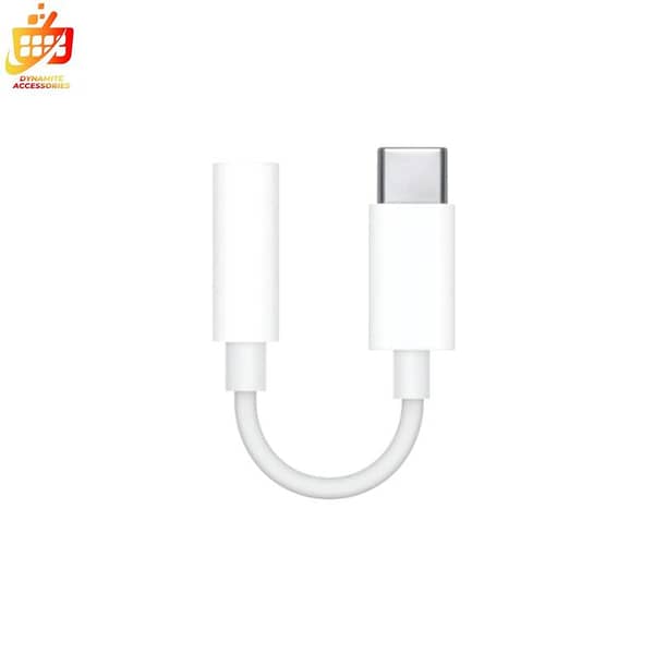 Type-C to 3.5mm Headphone Adapter for iPhones, MacBooks, iPads, and USB-C Devices – Audio Conversion Made Easy