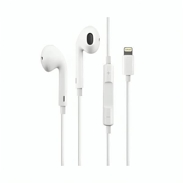 Apple EarPods with Lightning Connector for Enhanced Sound and Easy Control