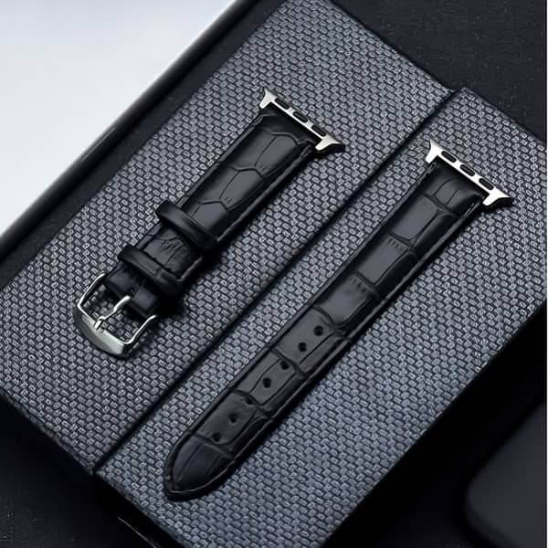 Leather Straps for 42/44/45/49mm Smartwatches – Comfortable and Stylish Accessory