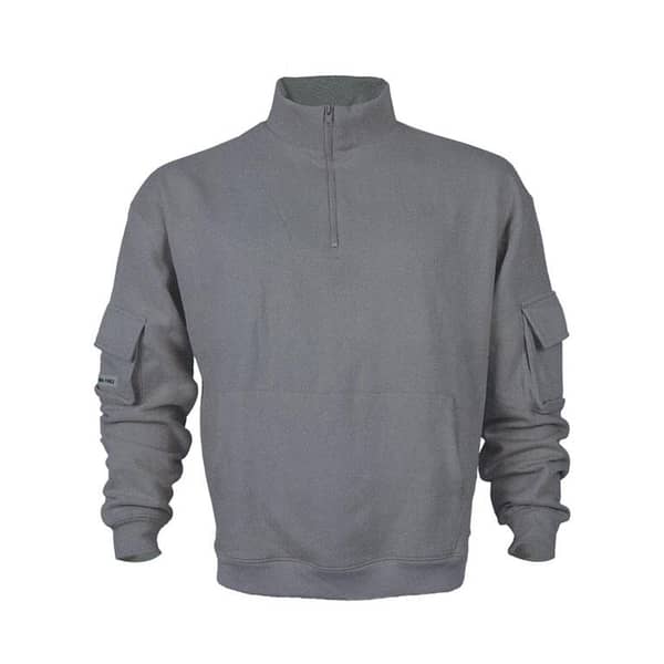 HashBack Men's Lightweight Quarter Zip Pullover Mock Neck Shirt for Golf and Running