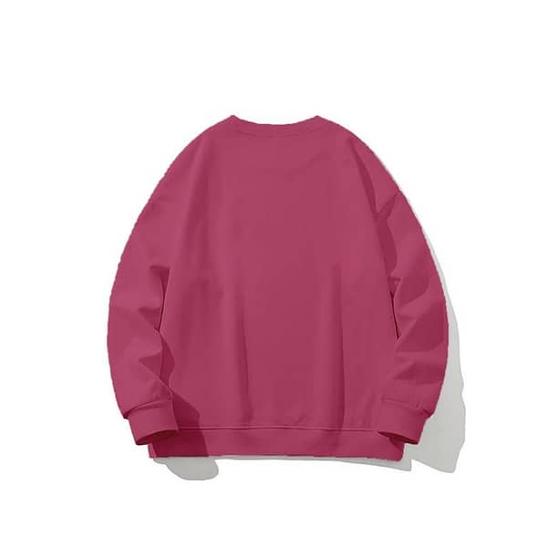 HashBack Men's Crew Neck Hoodies with Oversized Fit and Drop Shoulder Sleeves - Casual Fleece Sweatshirt for Sports