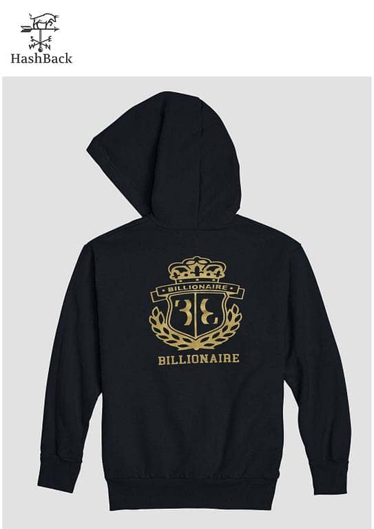 HashBack Men's Money Heist Winter Hoodie with Printed Design and Zipper