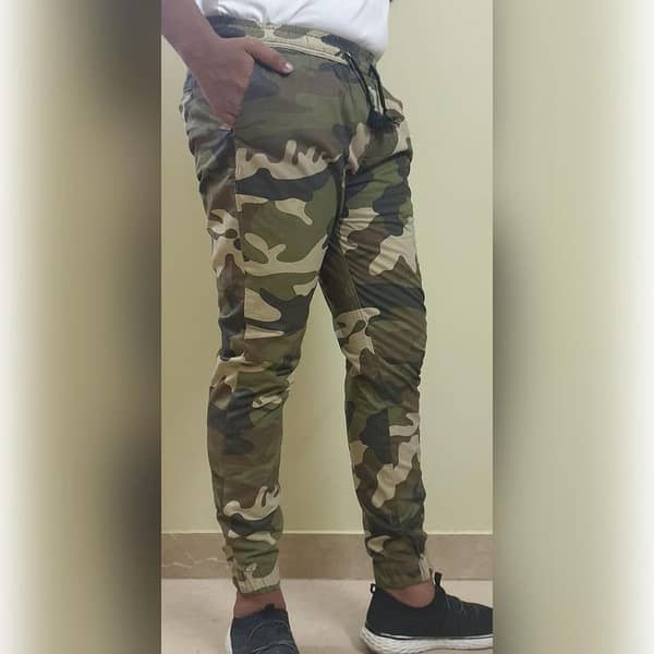 HashBack Men's Camo Jogger Pants Model 15
