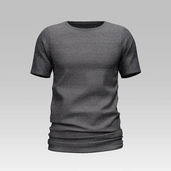 HashBack Basic Charcoal Oversized T-Shirt for Men and Women