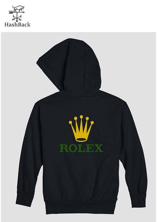 Men's Winter Hoodie with Zipper by HashBack - Model Rolex