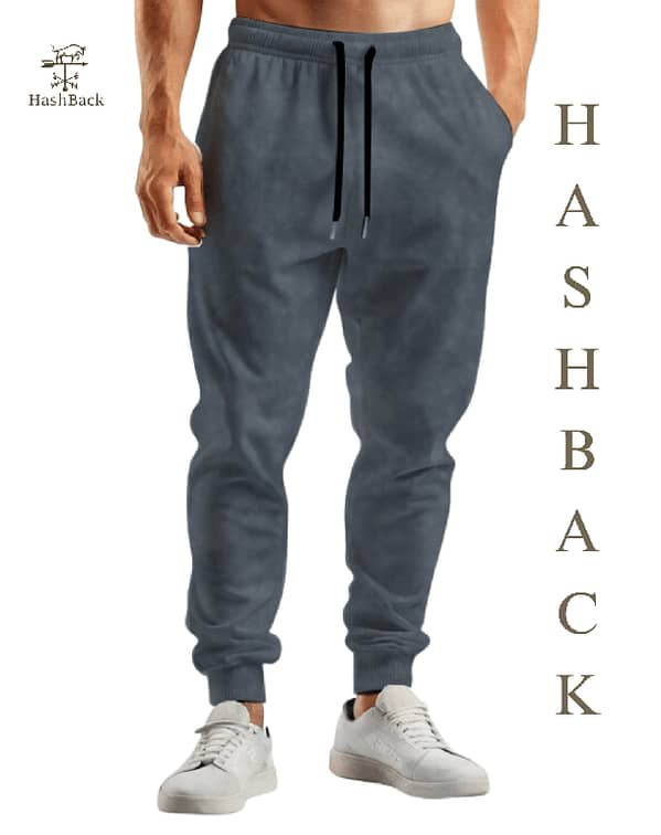 Hashback Jersey and Terry Fleece Full Length Trousers for Men and Women