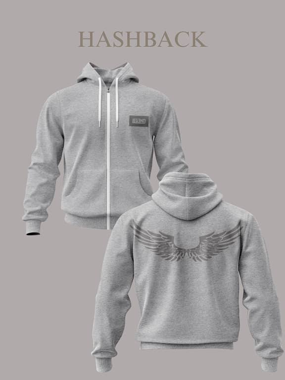 HashBack Men's Winter Hoodie with Printed Design - The Boys - Money Heist - X - HashBack - Billionaire - Rolex