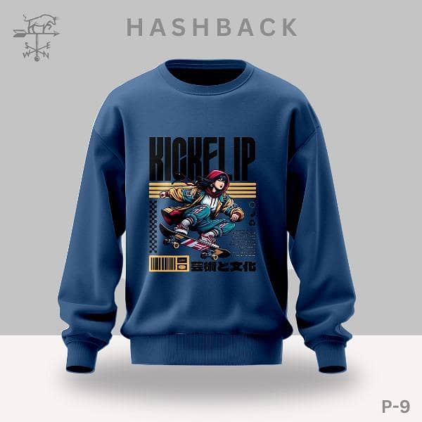 HashBack Men's Winter Hoodies - Dtf Printed Sweatshirt