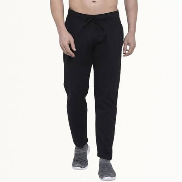 Ruku Garments | Men's Hyder Grey Smart Fit Single Jersey Cotton Trousers | For Men