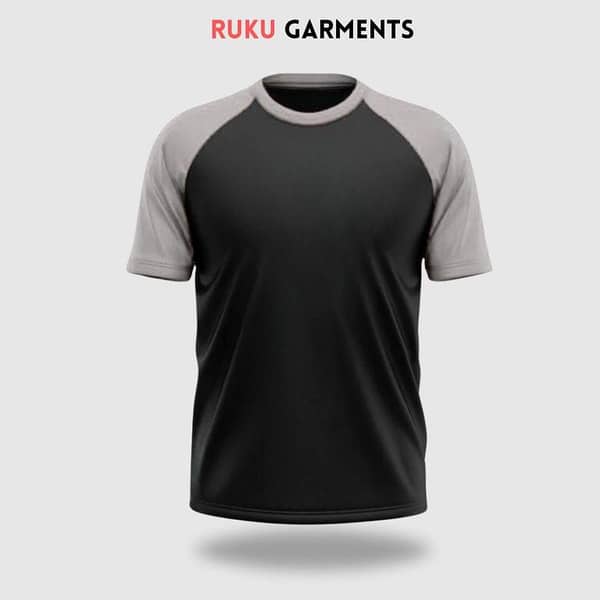 Ruku Garments Men's Short Sleeve Basic Reglan T-Shirt