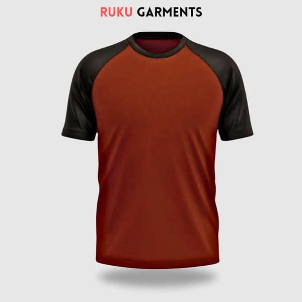 Ruku Garments Men's Short Sleeve Basic Reglan T-Shirt
