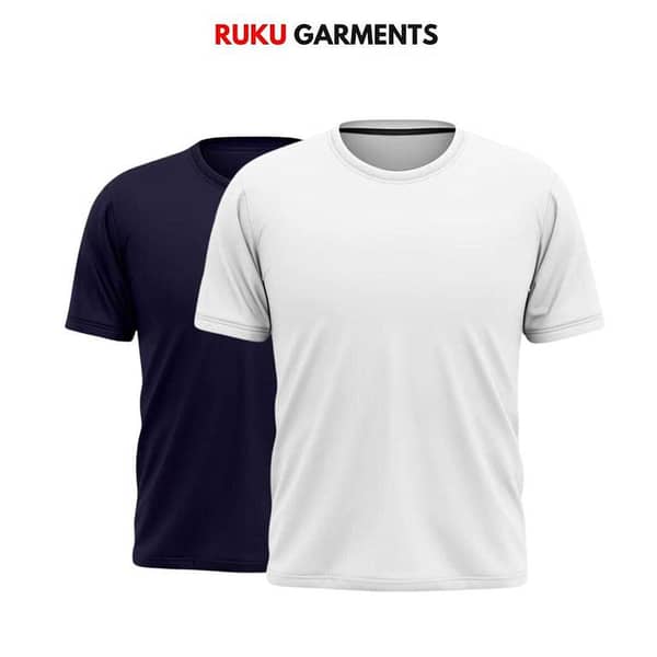 Ruku Garments Pack of 2 Men's Short Sleeve T-Shirts
