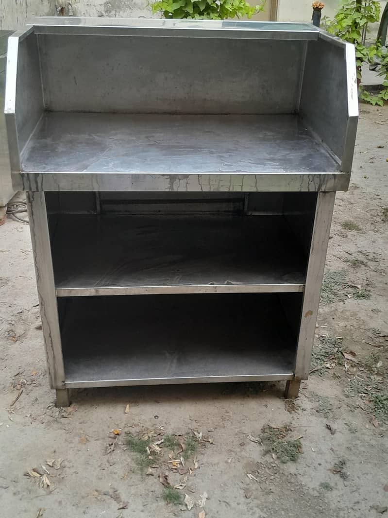 hot deep frier and quetta paratha display counter also for making doe 8