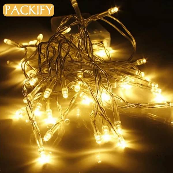 3 Meter Fairy Lights with 30 LED Bulbs - Battery Operated String Lights for Home Decoration