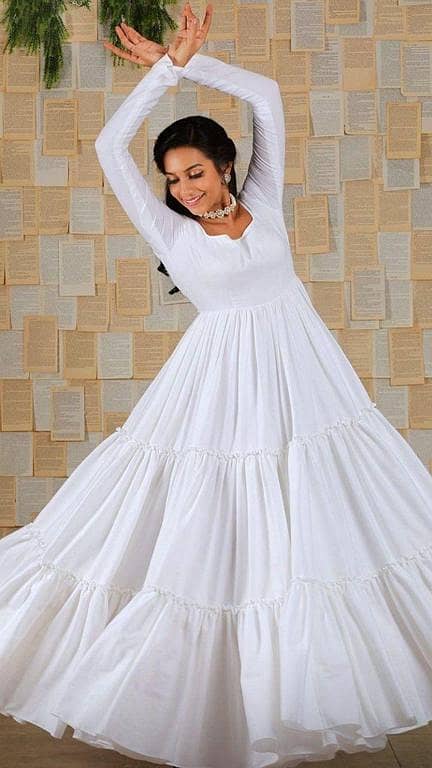Unstitched Solid White Cotton Fabric for Women and Girls - Ideal for Dresses, Tailoring, and Crafting Projects Online