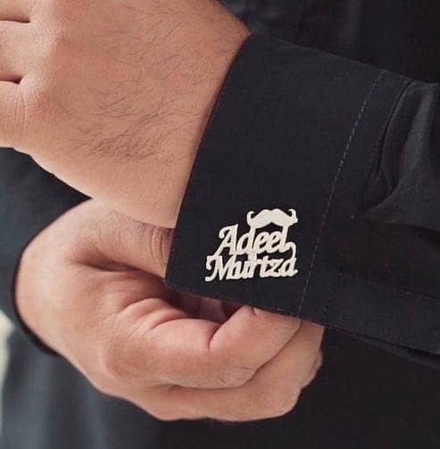 Personalized Name Studs – Ideal Gift for Men