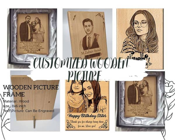 Personalized Wooden Photo Frame