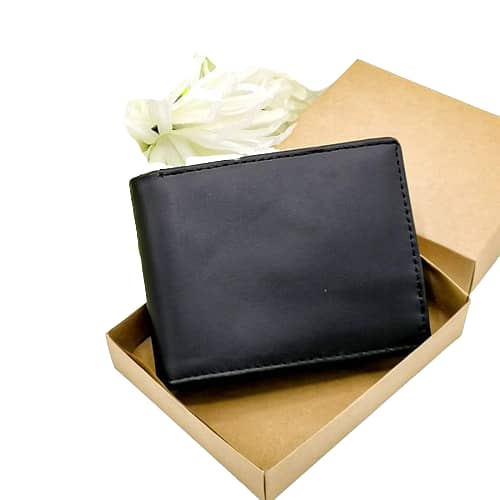 Genuine Leather Wallet for Men - Perfect Gift for Him, Boyfriend, or Father