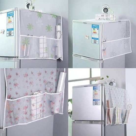 Imported Waterproof and Oil-Proof Fridge Cover with Anti-Dust Protection for Refrigerators