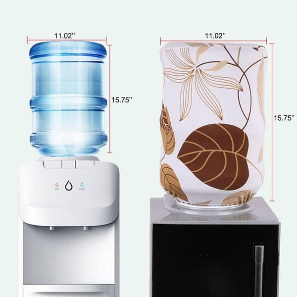Multicolor Water Dispenser Cover for 19 Liter Bottles - Protective Cloth for Home or Office Use