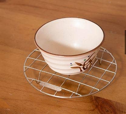 Stainless Steel Steaming Rack for Bun and Egg, Multi-Function Round Steamer and Cooling Shelf for Home Kitchen