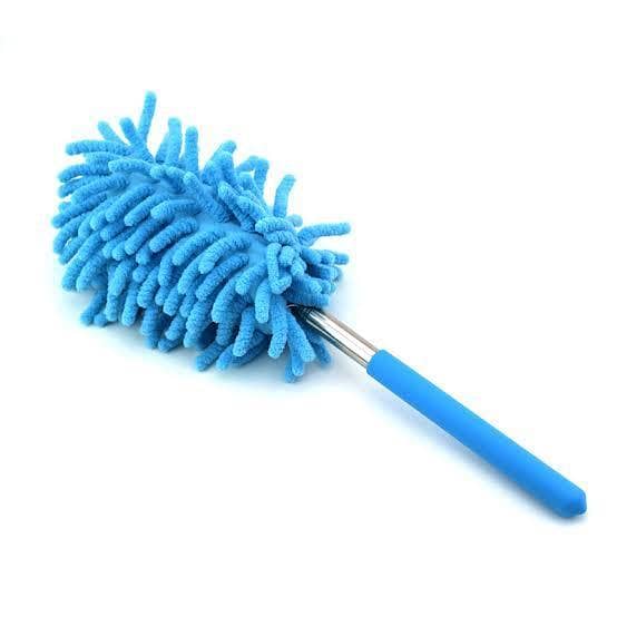 Extendable Microfiber Duster Set - Washable Hand Duster Cleaning Tool for Home, Office, Car, and Computer