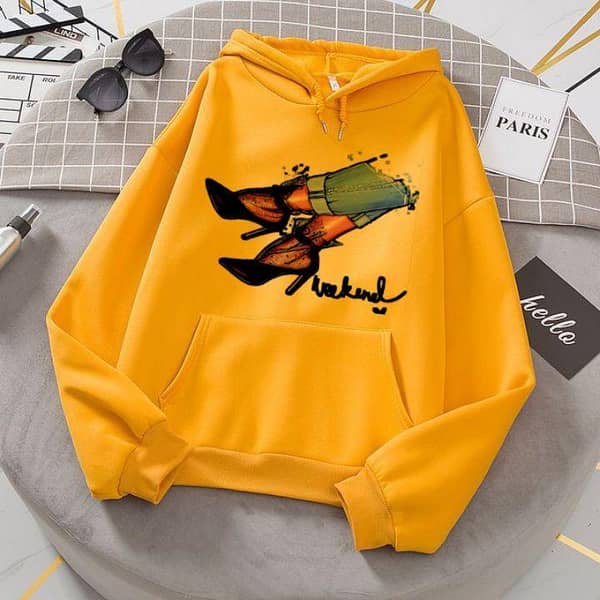 Unisex Printed Fleece Hoodies for Adults - Casual Pullover Sweatshirts