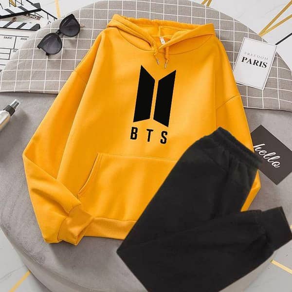 Unisex Fleece Hooded Sweatshirts with Print for Men and Women