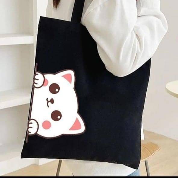 Trendy Printed Tote Bag for Women and Girls - A Versatile Choice for Daily Use