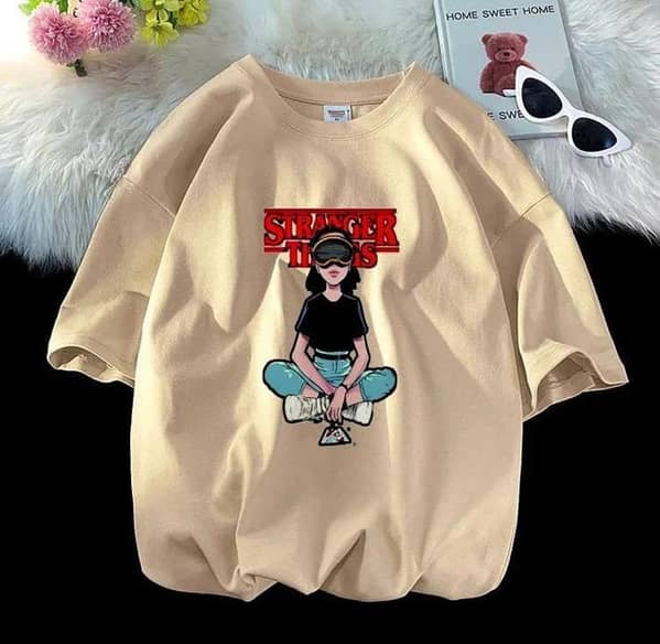 Half Sleeve Printed T-Shirts for Women and Girls - Pack of 2