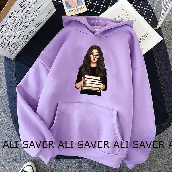 High Quality Women's Winter Hoodies with Unique Prints and Comfortable Hood