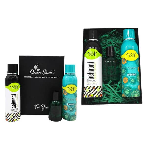 Men's Gift Set Featuring Ocean Shades Perfume and Body Spray