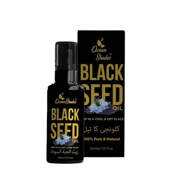 Ocean Shades 100% Pure Black Seed Oil (30 ML) for Hair Care