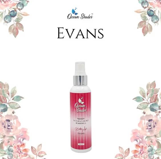 Ocean Shades Evans Body Mist - Inspired by [Brand], 200ml