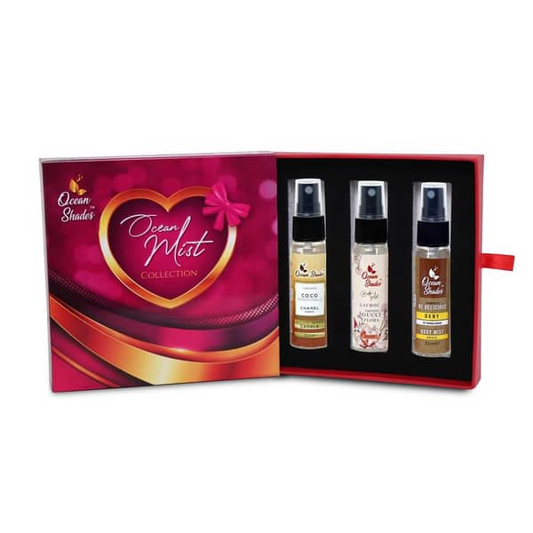 Select Any 3 Ocean Shades Premium Body Mists in a Gift Box