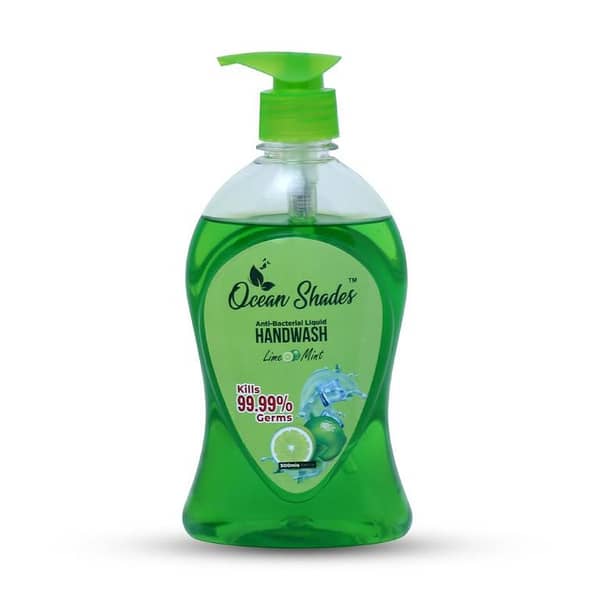 Ocean Shades Antibacterial Handwash - Lime Mint Flavor (500 ML)
