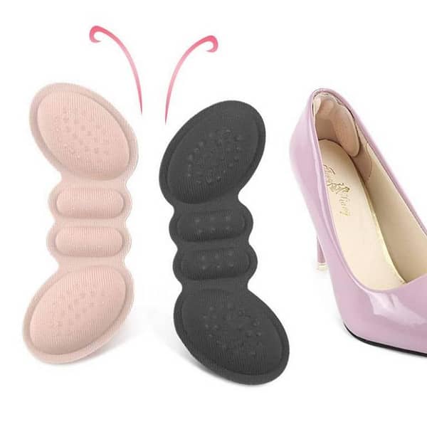 FRAKIN Women's High Heel Insoles - Adjustable Butterfly Heel Liners, Foot Care Stickers for Pain Relief and Protection
