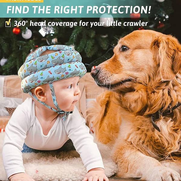 Child Safety Helmet for Crawling and Walking, Toddler Head Protection Cap, Kids Cushion Anti-Fall Cap, Comfortable and Breathable Design