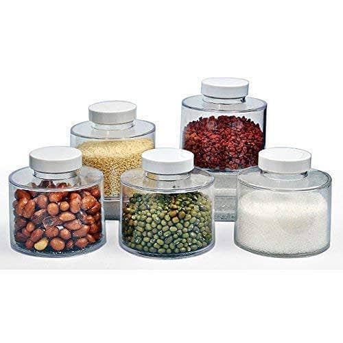 FRAKIN 12-Piece Spice Carousel with Interlocking Containers and Labels