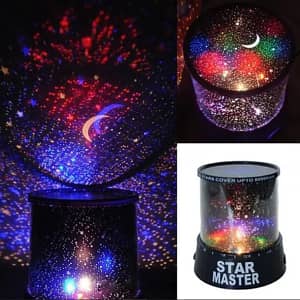 FRAKIN Romantic Sky Star LED Projector Lamp for Starry Night Lighting and Party Decor