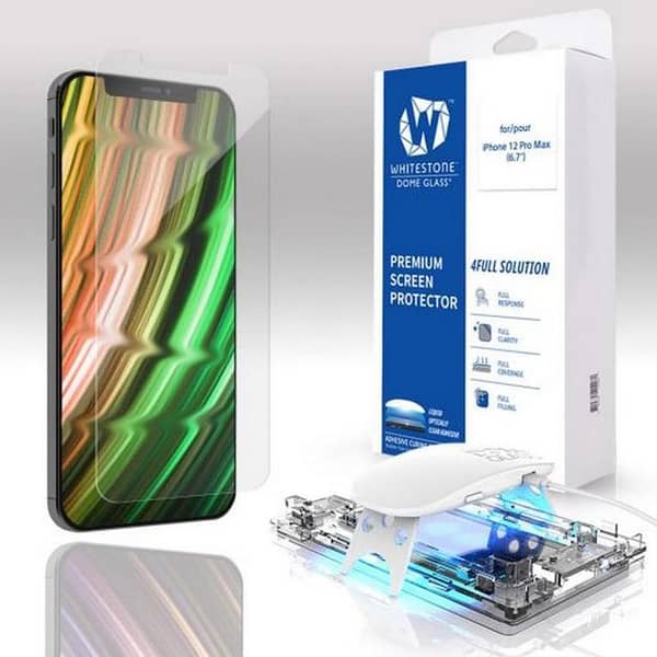 Whitestone Dome Tempered Glass Screen Protector for iPhone 12 Pro Max